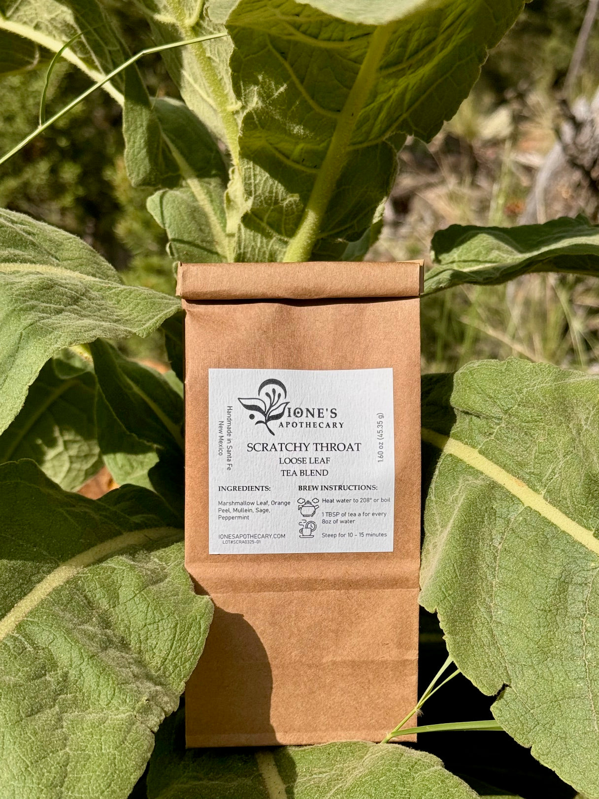 Scratchy Throat Tea