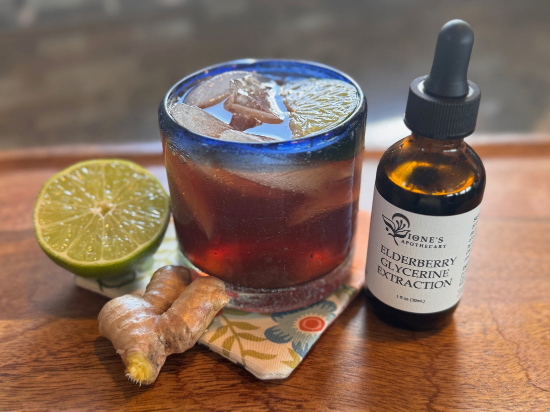 Elderberry Glycerite Mocktail