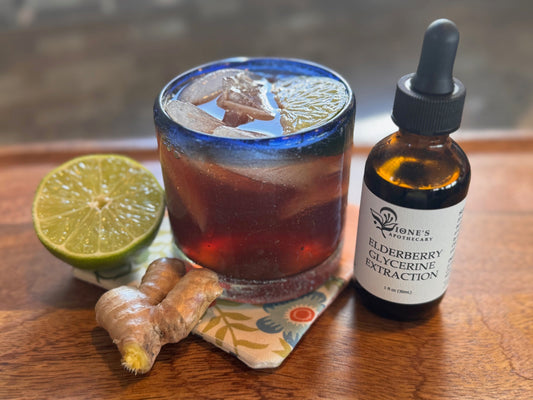 Elderberry Glycerite Mocktail